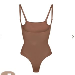 SKIMS open bust seamless sculpt body suit